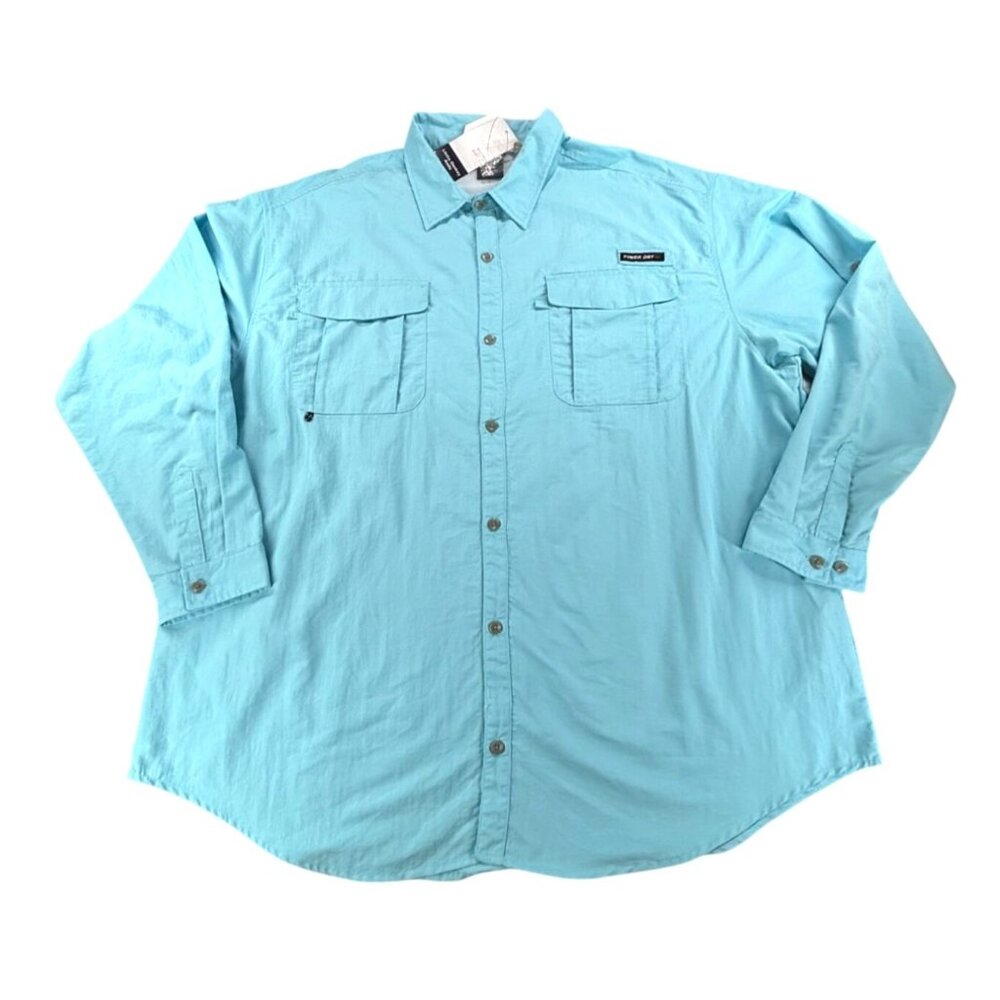 Little Donkey Andy Mens XXXL Power Dry UV Protection Blue Shirt